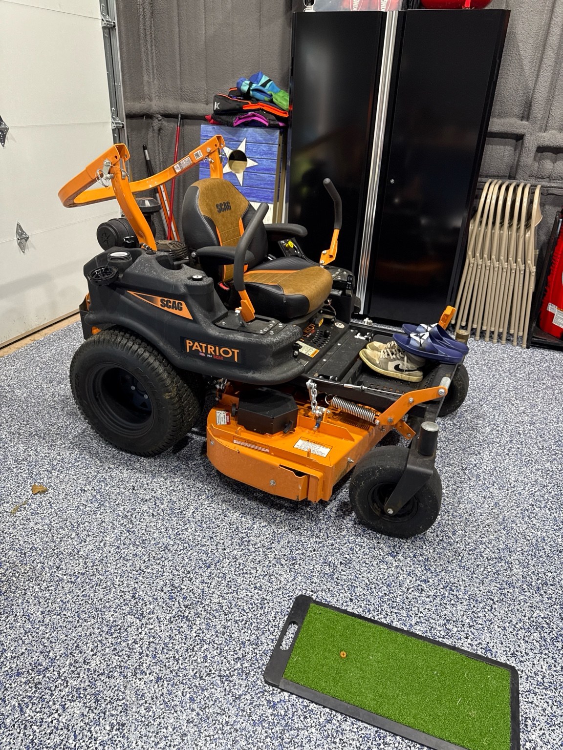 SCAG Patriot zero-turn mower