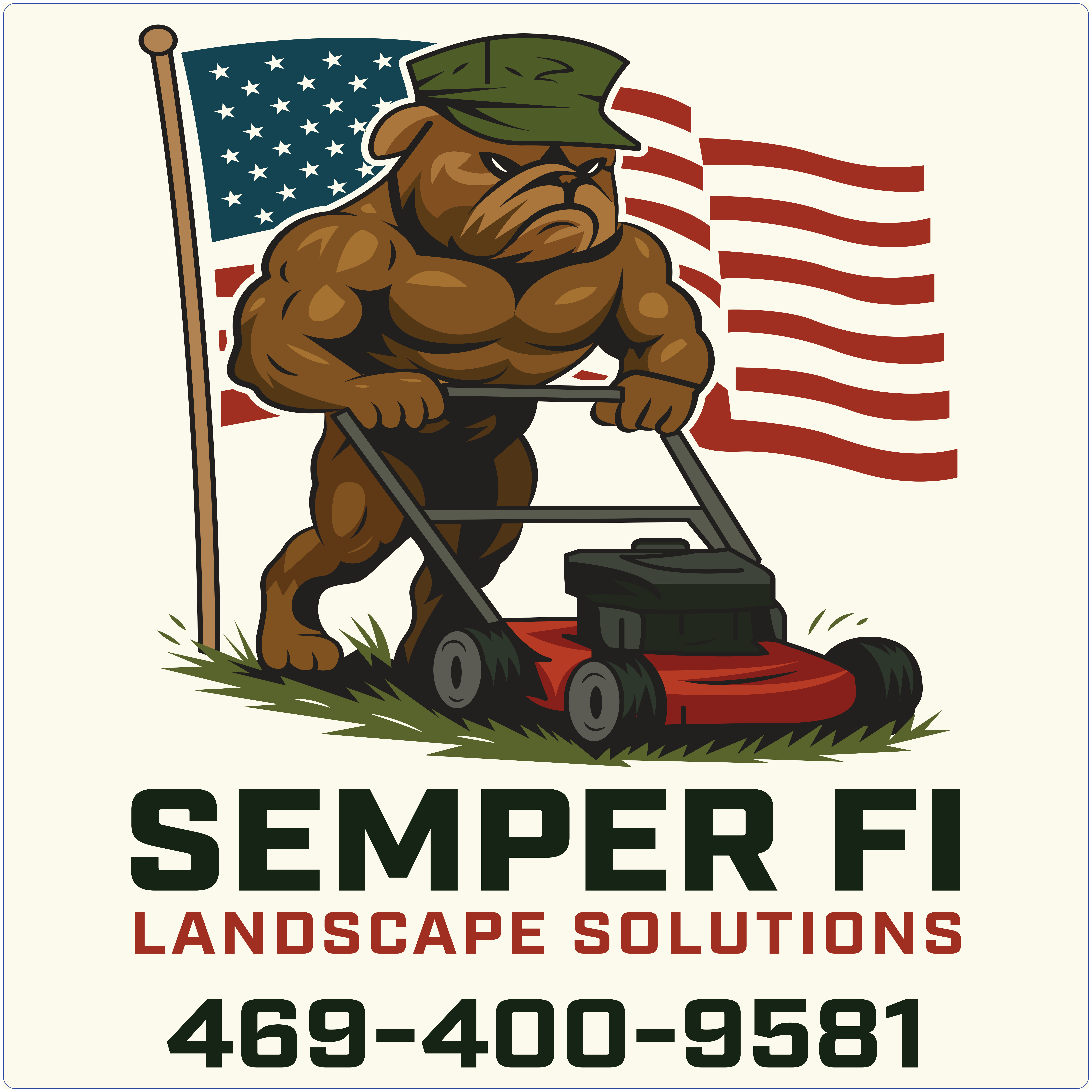 Semper Fi Landscape Solutions logo